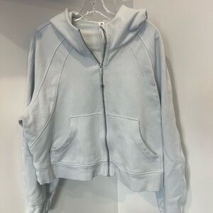 21. Lululemon Athletica Light Gray Zip-Up Hoodie sz-xl-xxl